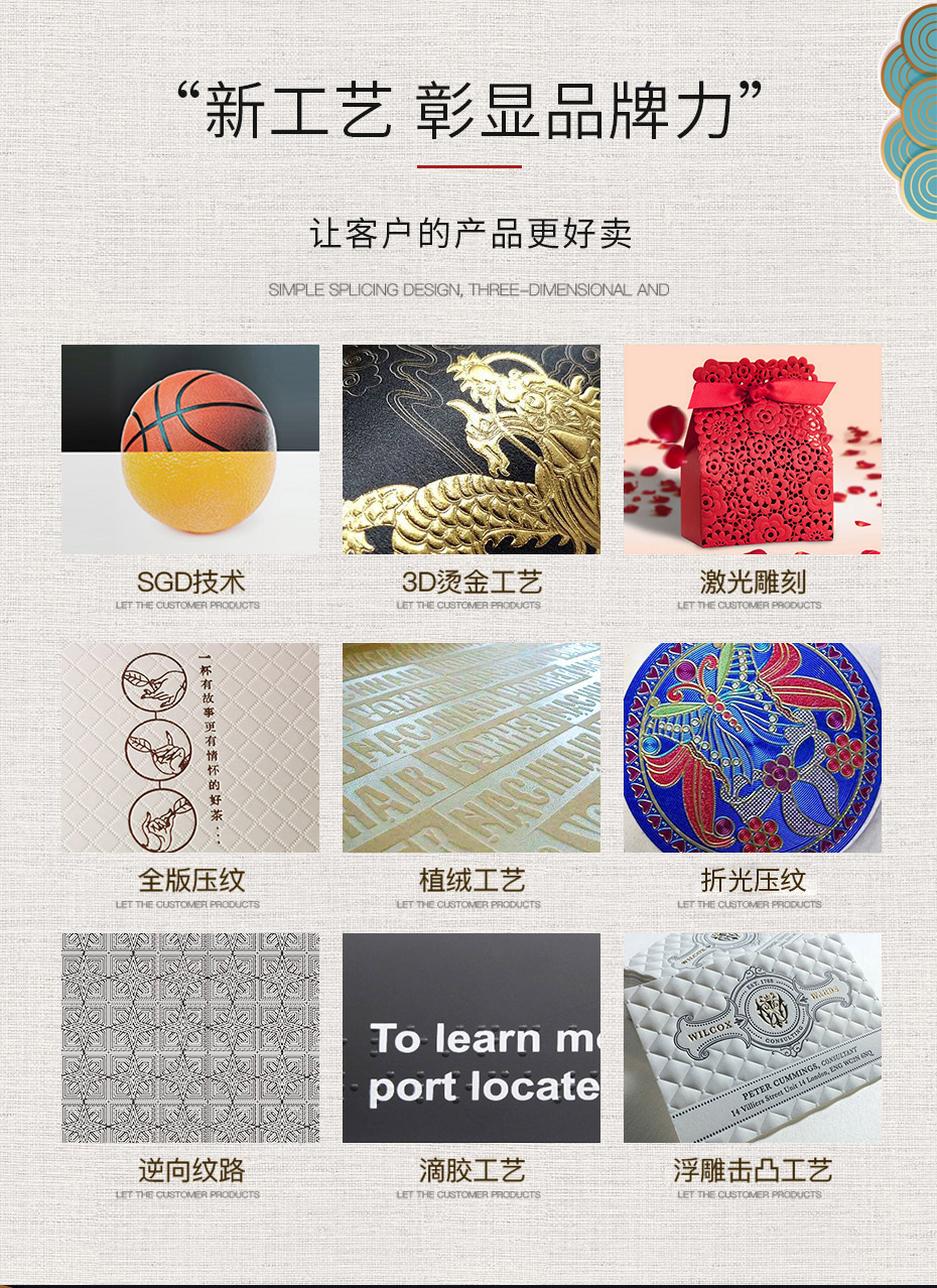 礼品纸盒定做工艺 礼品纸盒定做工艺