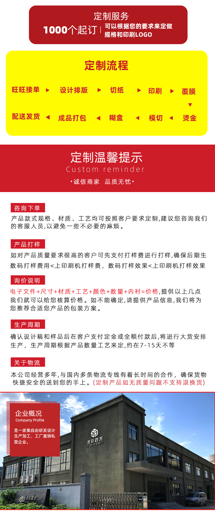 手提袋包装 定制流程提示 手提袋包装 定制流程提示